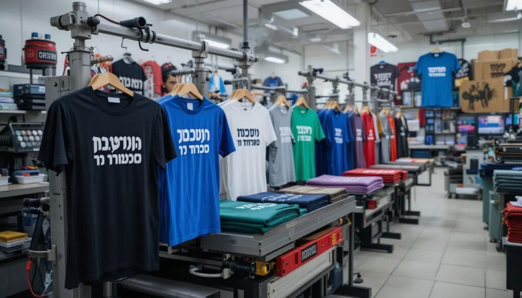 הדפסת חולצות בחולון: המדריך המלא לאיכות גבוהה במחיר משתלם