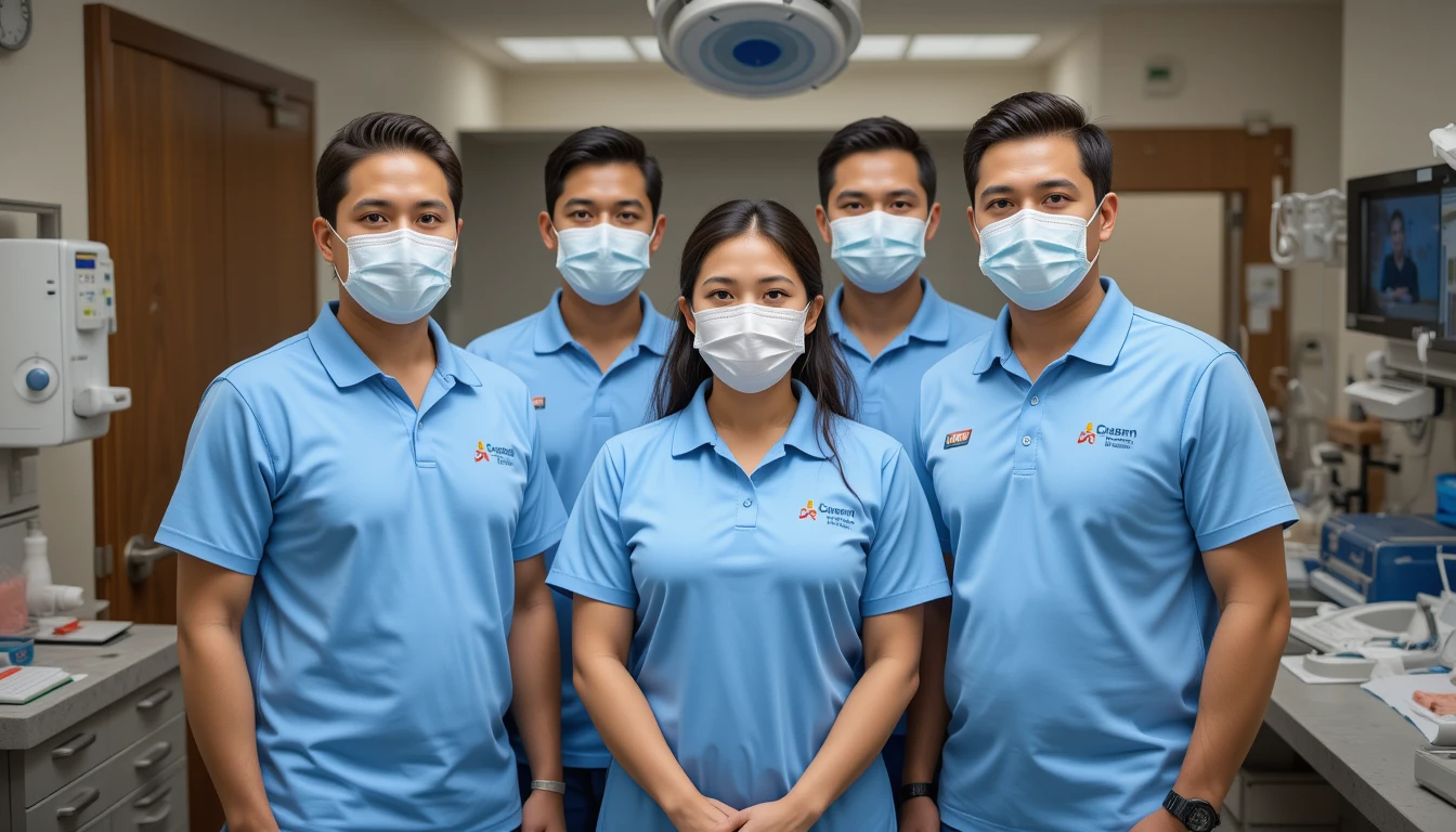 clinic staff polos
