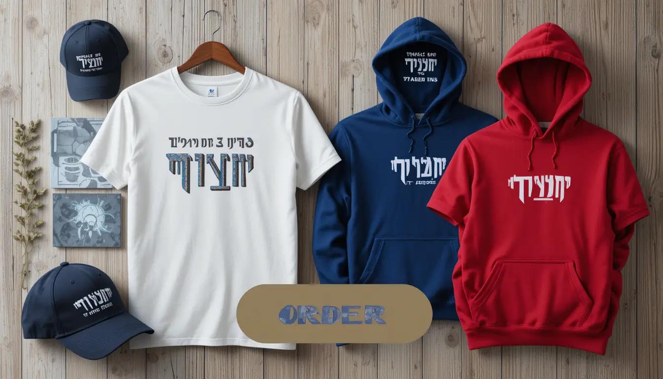 מבחר מוצרי הדפסה איכותיים עם קריאה לפעולה