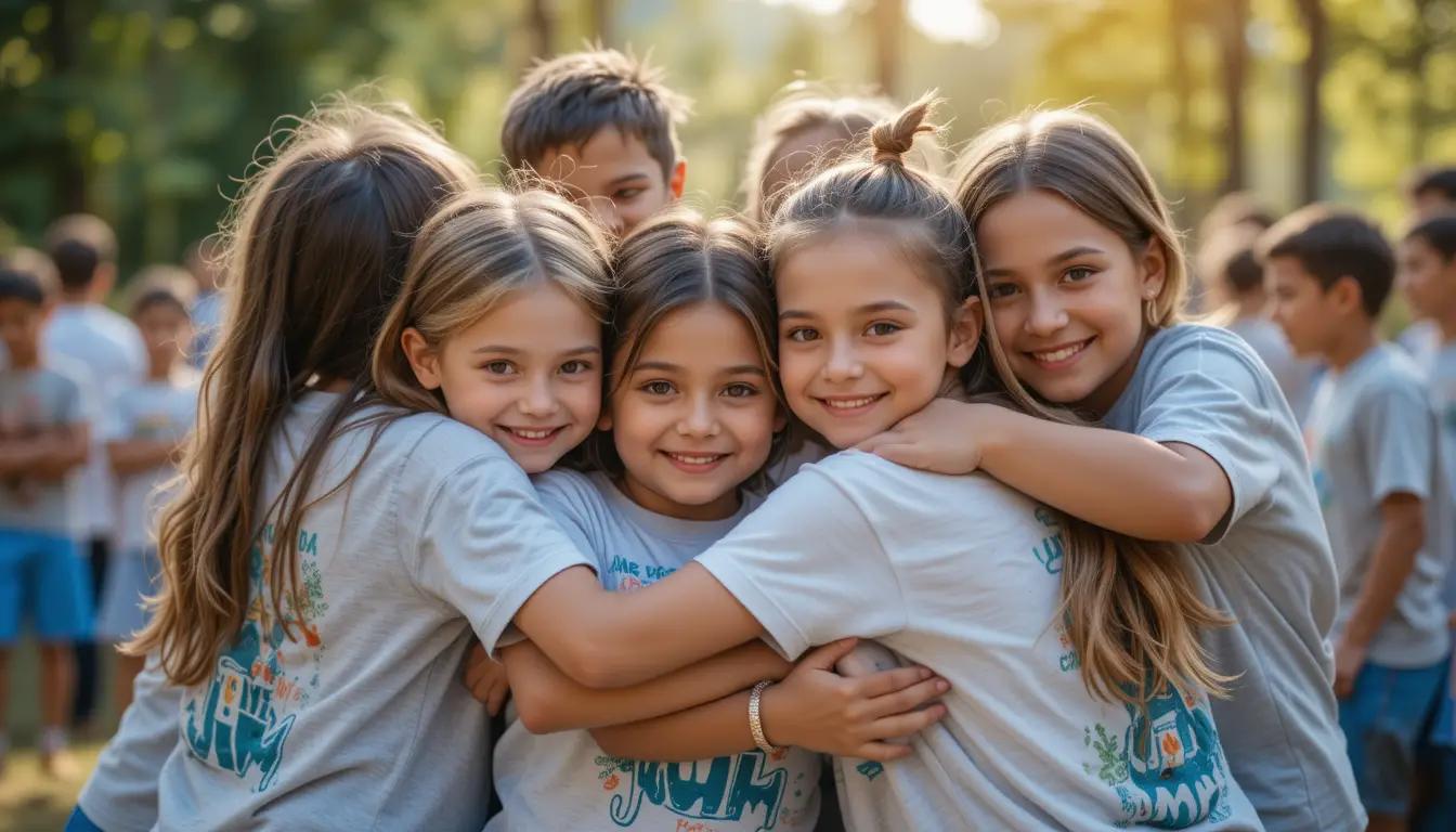 תחושת השייכות - ילדים מרגישים חלק מקבוצה אחת גדולה