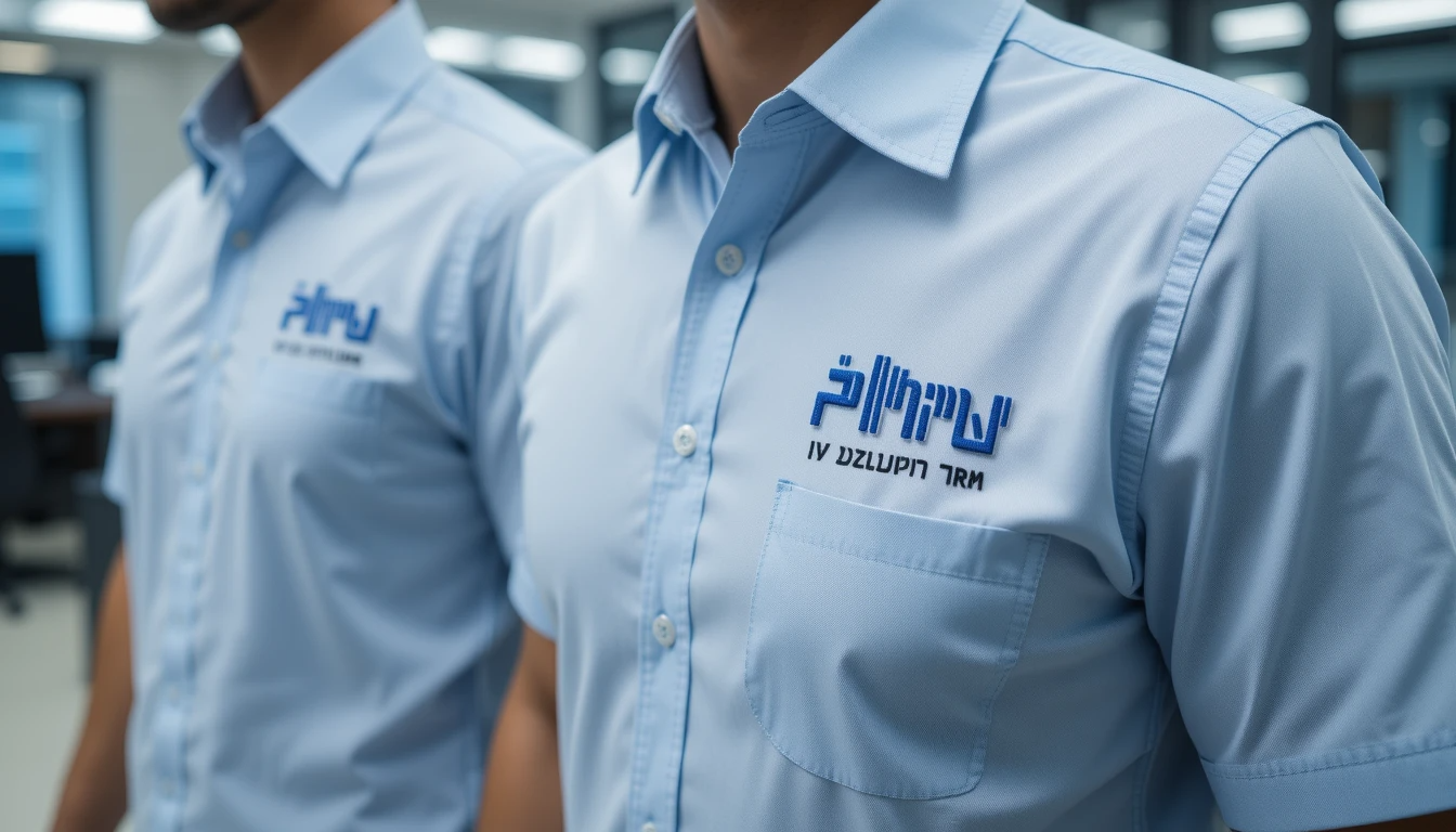 דוגמאות לעיצוב לוגו על חולצות בשיטות שונות