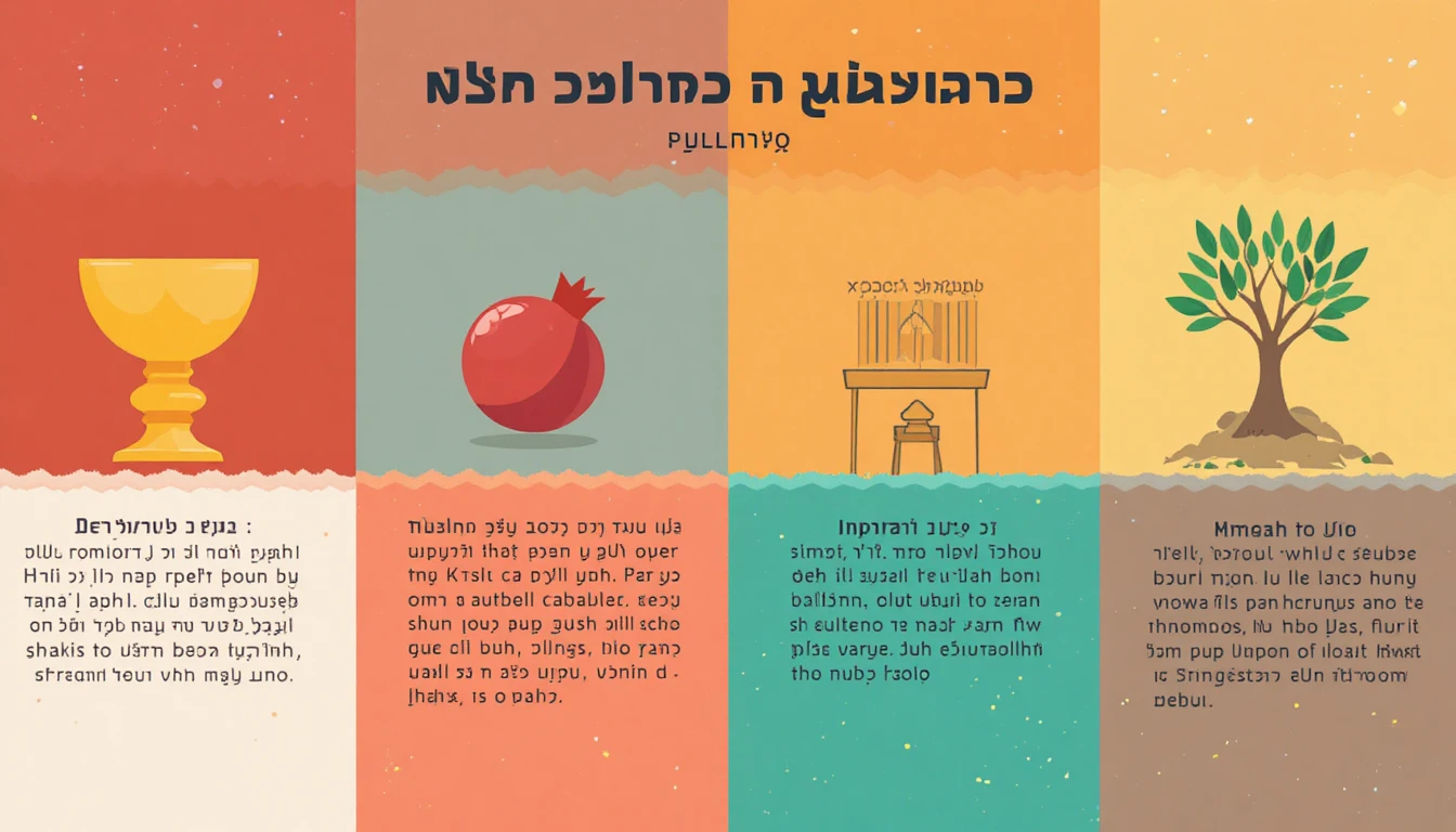 אינפוגרפיקה של סמלים ישראליים עם הסבר קצר על כל אחד הנחיית