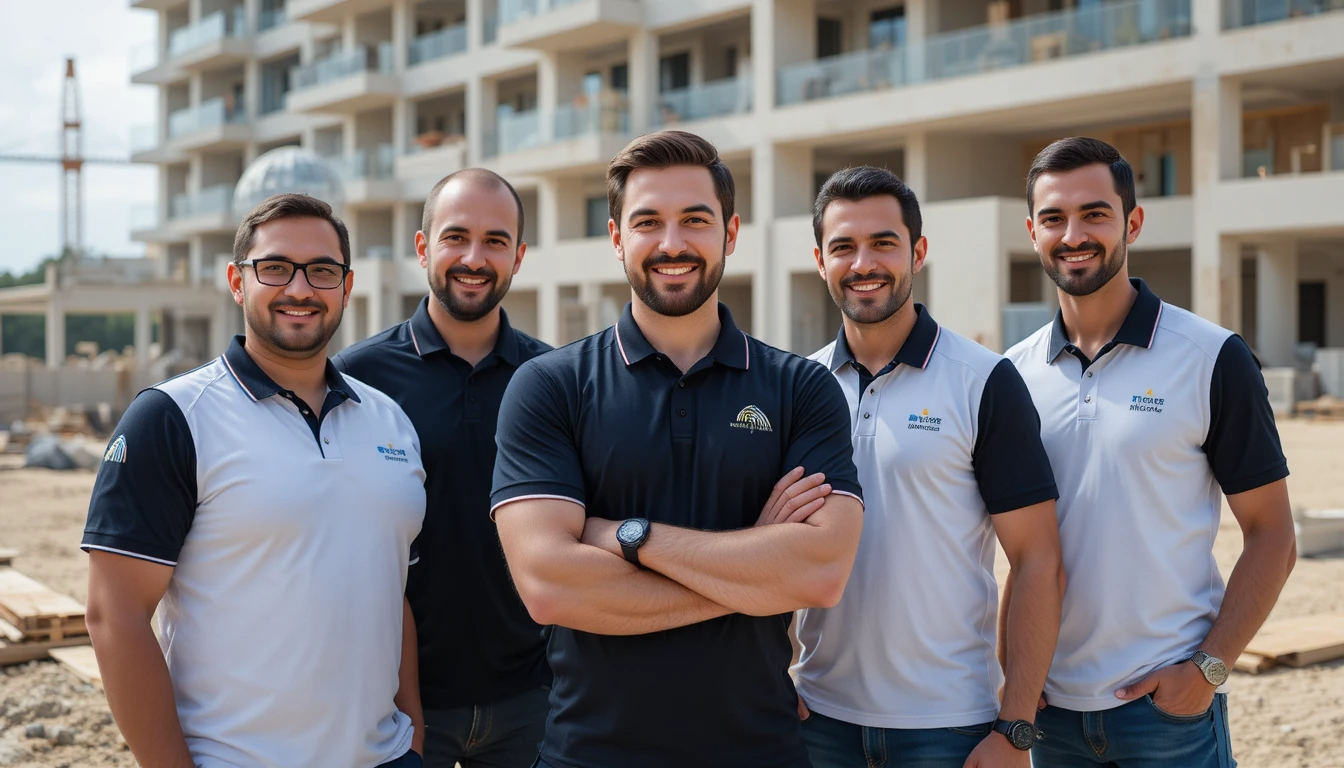 צוות מקצועי בחולצות ממותגות - תדמית חזקה מתחילה בלבוש נכון