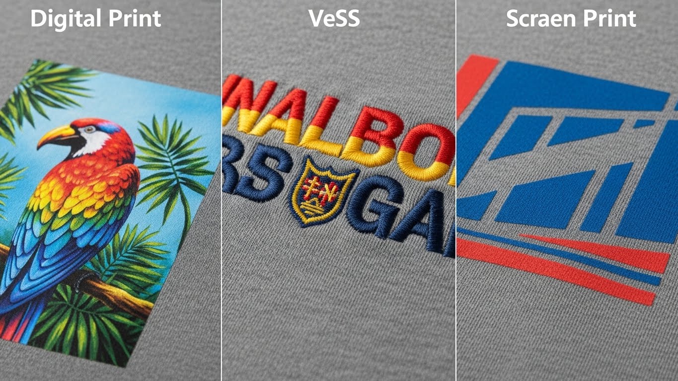 בחירת שיטת ההדפסה המתאימה משפיעה על המראה הסופי ועל העמידות