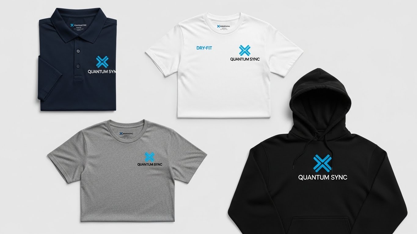 דוגמאות של סוגי חולצות שונים - פולו, דרייפיט, טי-שירט, קפוצ'ון