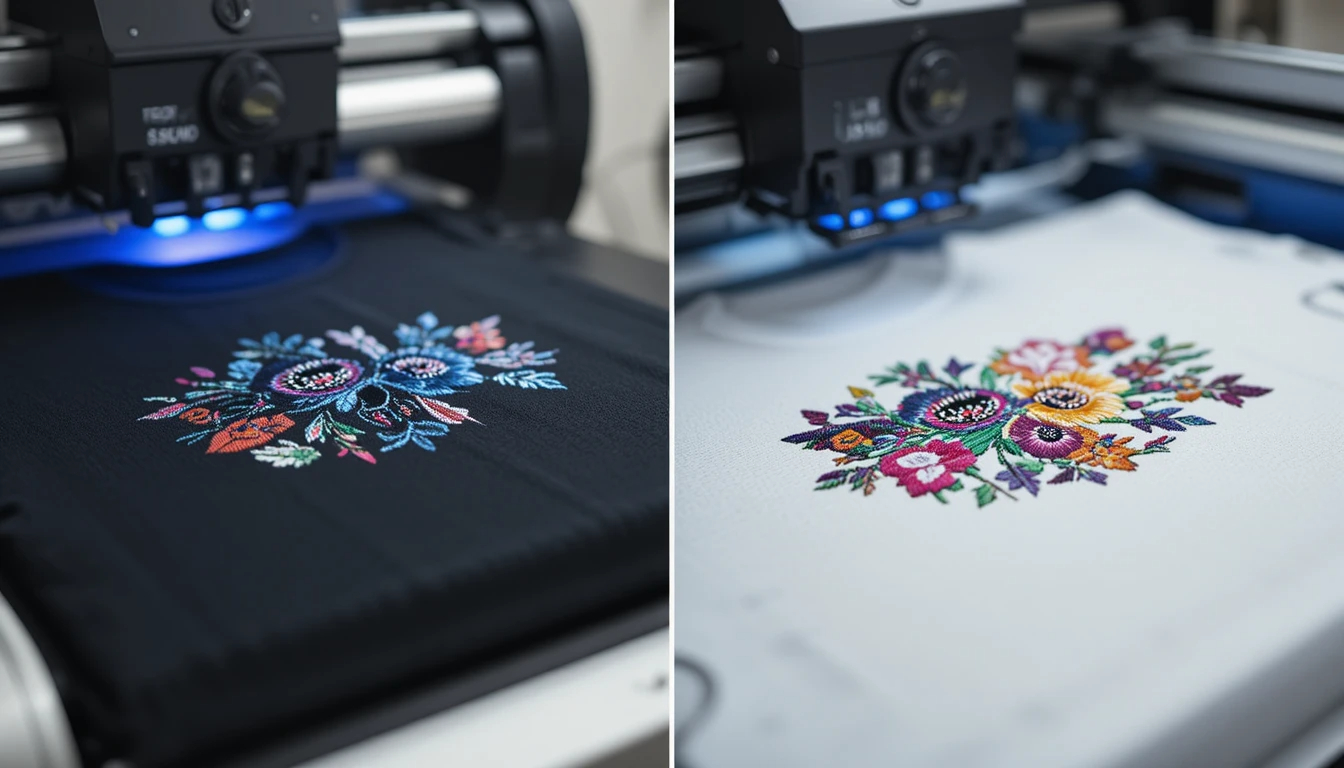 השוואה ויזואלית בין שיטות ההדפסה השונות - איכות, עמידות ומראה