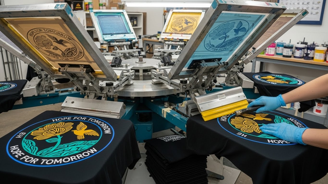 כיתוב בעברית תהליך ההדפסה – מהעיצוב למוצר המוגמר