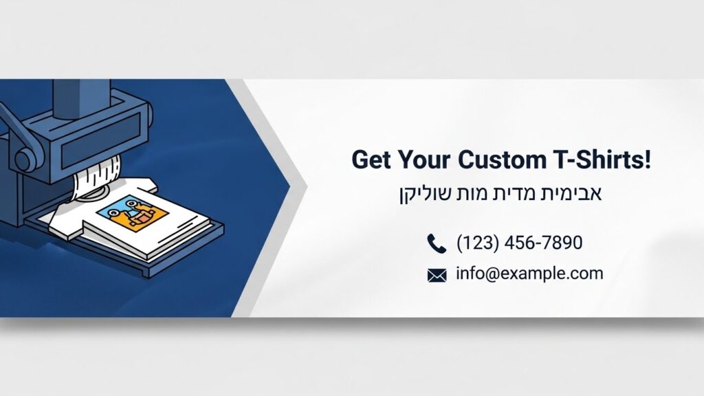 הדפסת חולצות לחברות ייצור מזון – המדריך המקיף לבחירה נכונה