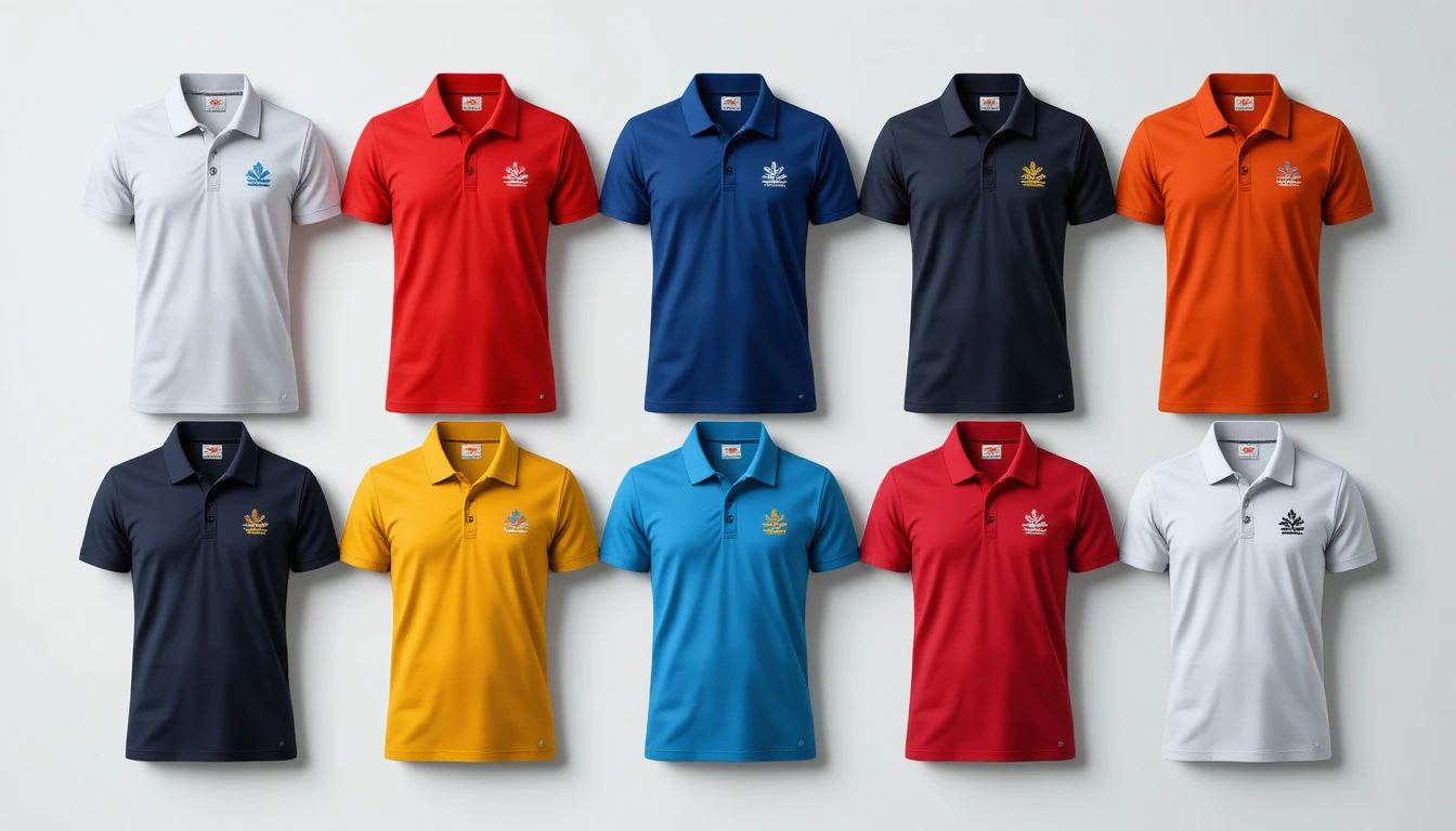 מגוון אפשרויות חולצות פולו איכותיות למיתוג חברות אנרגיה גרעינית