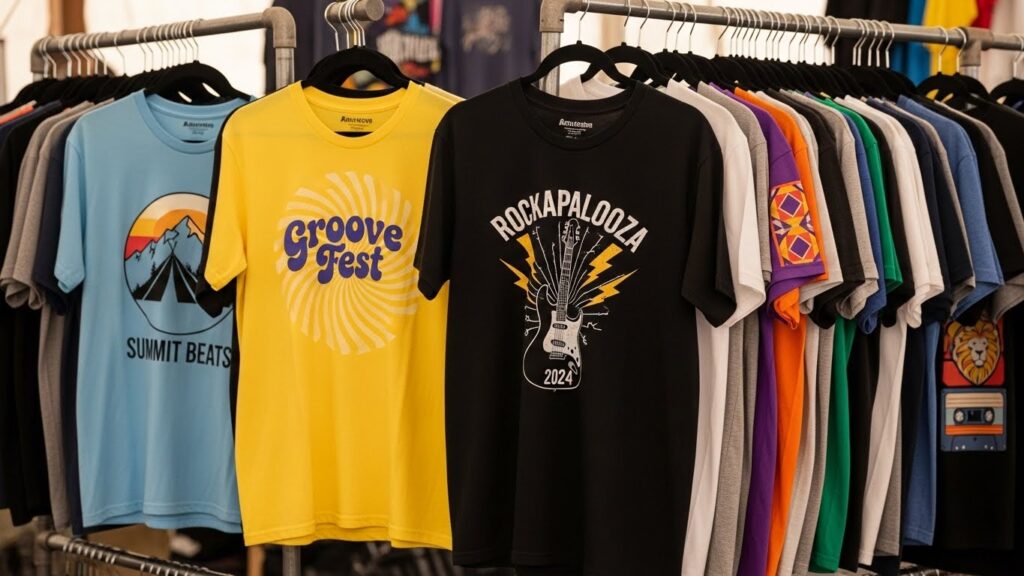 חולצות לחברות מוזיקה: המדריך המלא למיתוג מוזיקלי מושלם