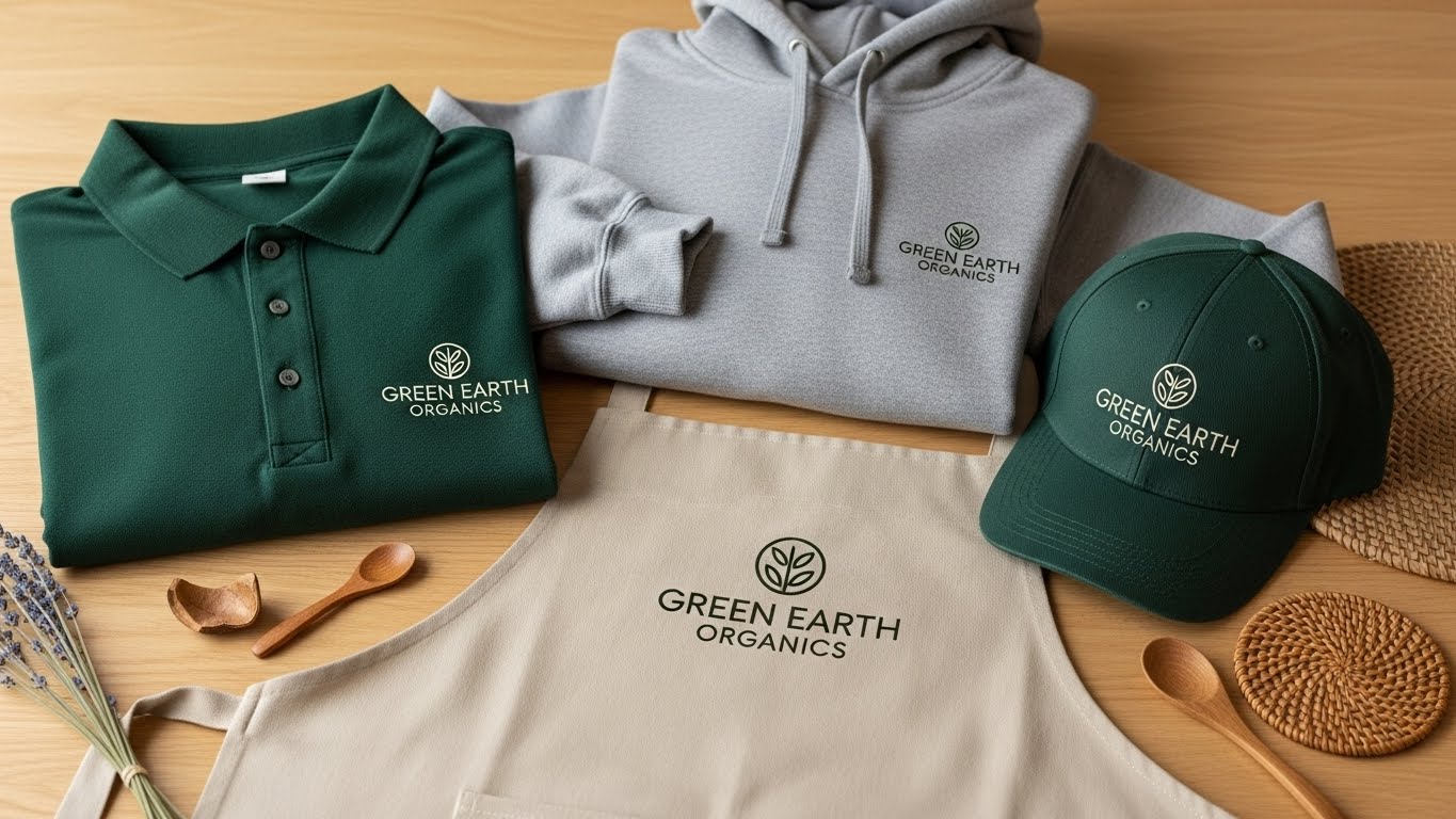 מגוון מוצרים ממותגים מחזק את הזהות העסקית בכל עונה