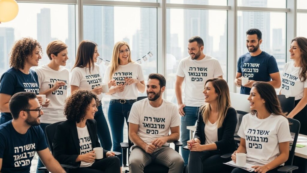 הדפסה על חולצות ליום העובד: המדריך המלא למעסיקים ב-2025