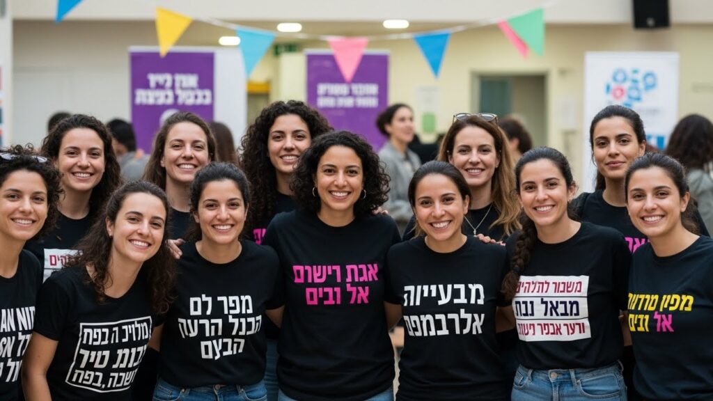 הדפסת חולצות לעמותות נגד אלימות: המדריך המלא למסרים חזקים שמצילים חיים