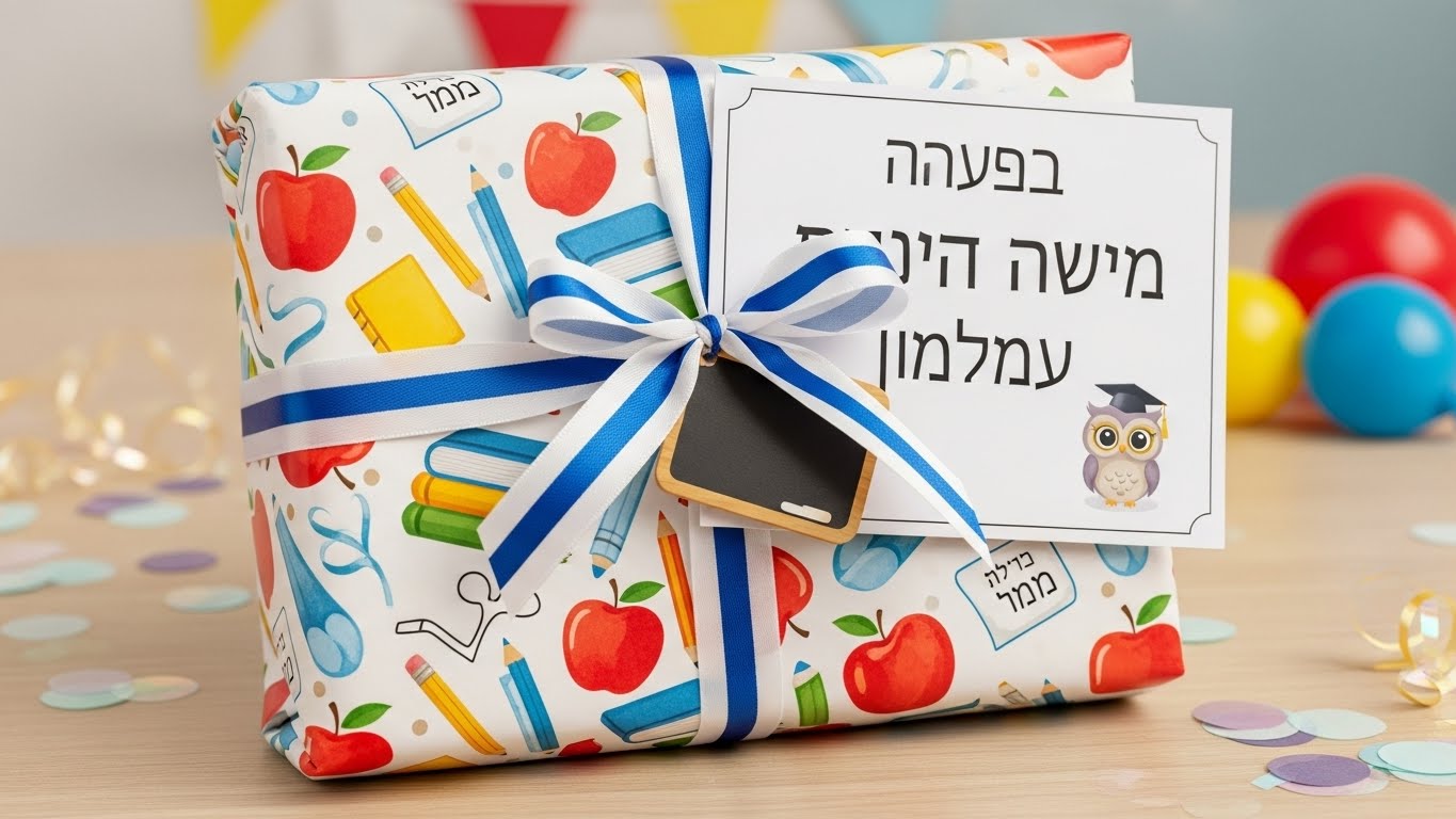 אריזה יפה ומסודרת מוסיפה ערך רגשי למתנה