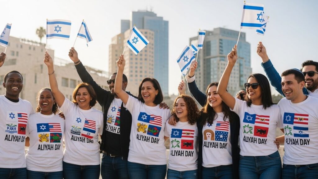 הדפסת חולצות ליום העלייה לישראל - המדריך המלא לחגיגה מרגשת ומשמעותית