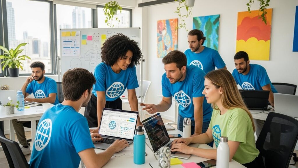 הדפסת חולצות למיזמי הייטק חברתי המדריך המלא ליצירת זהות משפיעה