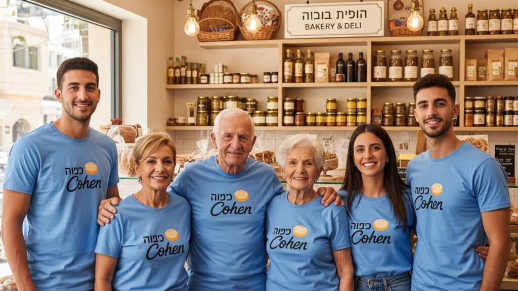 עיצוב חולצות לעסקים משפחתיים בחולון המדריך המלא