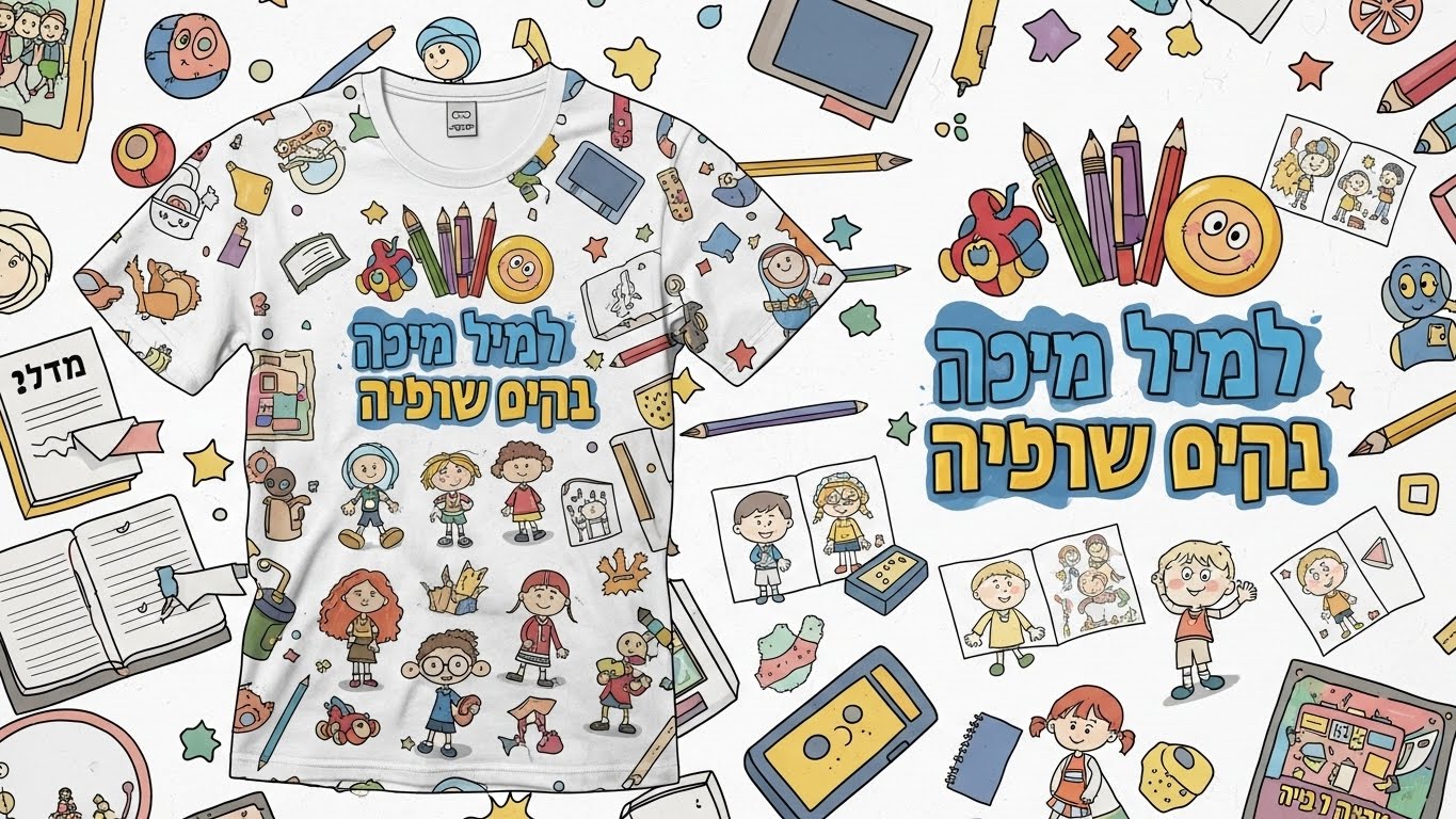 עיצוב צבעוני ועליז במיוחד מתאים למורים של כיתות צעירות