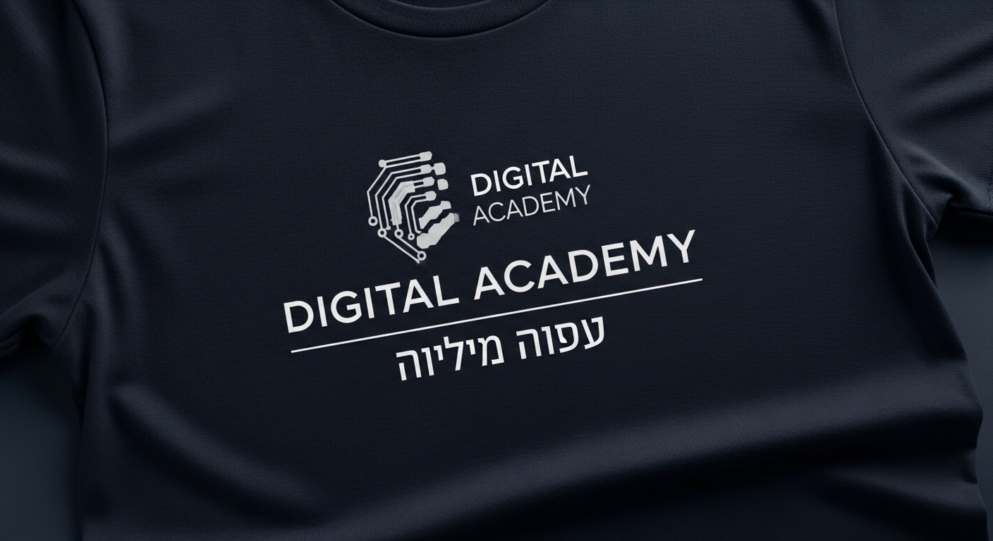 עיצוב נקי ומקצועי - הלוגו מדבר בשקט, הפרינט עושה רושם