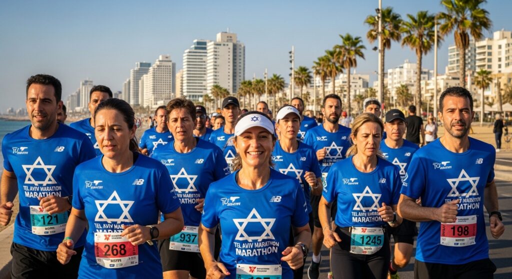 הדפסה על חולצות למרתון תל אביב – המדריך המלא לקבוצות וארגונים