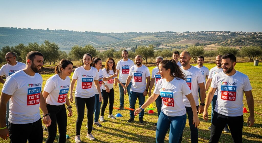 הדפסה על חולצות לפעילויות גיבוש צוותים – המדריך המלא לשנת 2026