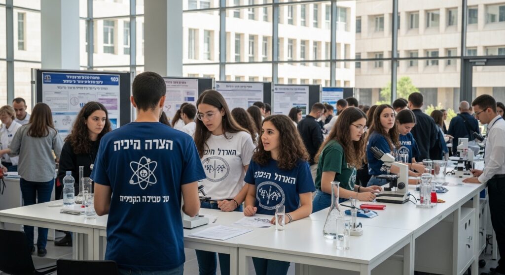 הדפסת חולצות ליום המדע הישראלי – מדריך מלא לארגונים, בתי ספר ומוסדות מחקר