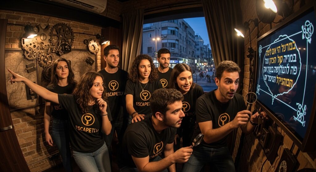 הדפסת חולצות למשחקי אסקייפ רום – המדריך המלא לבעלי חדרי בריחה