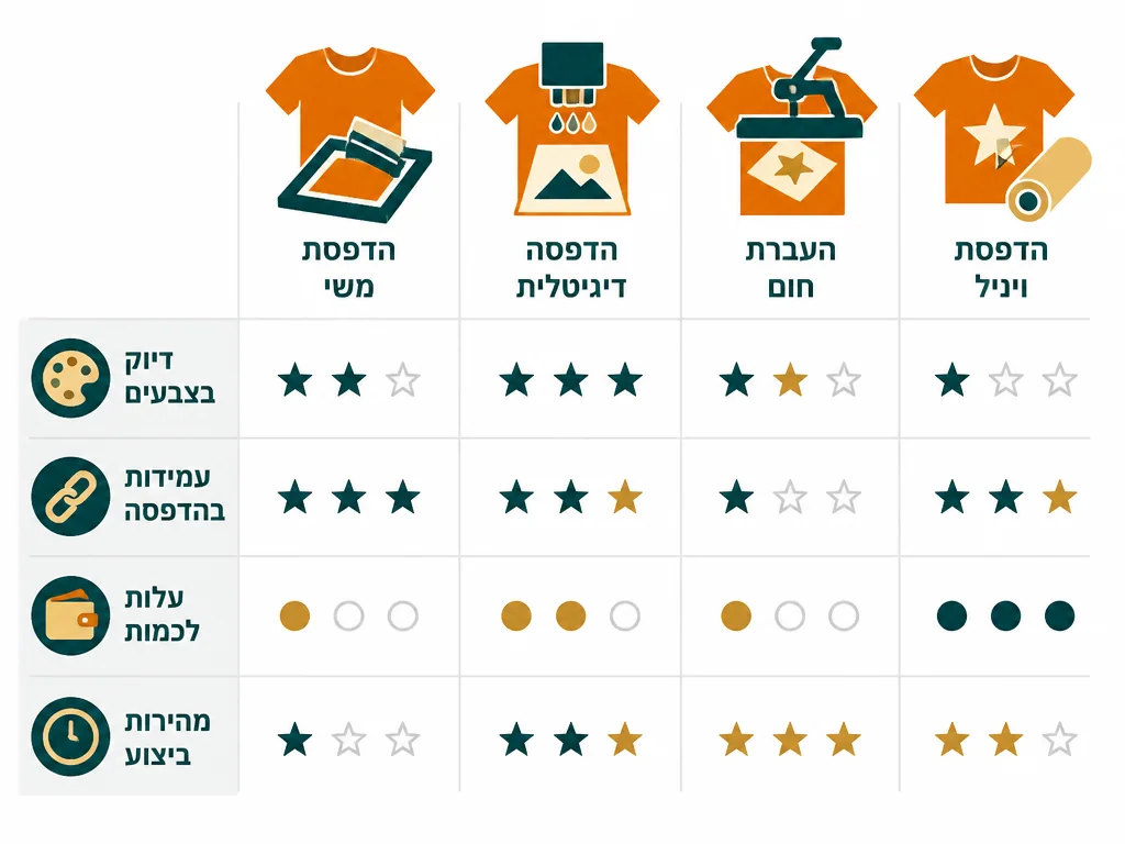 אינפוגרפיקה בעברית המסבירה רקע שקוף בקובץ להדפסה
