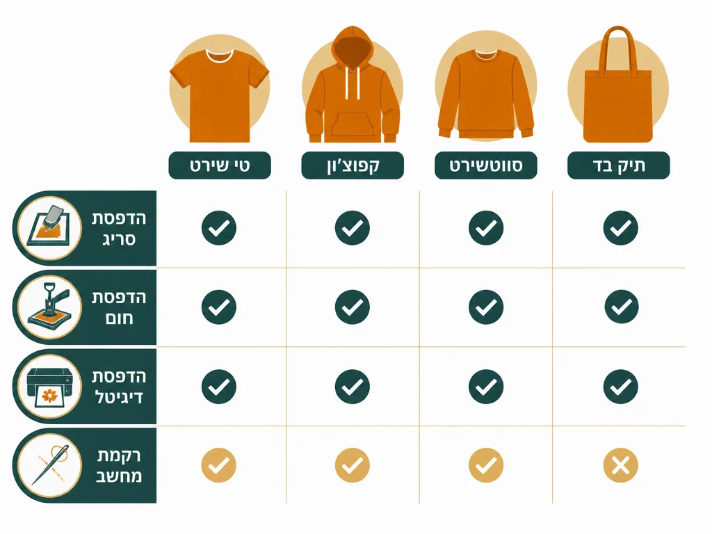 אינפוגרפיקה בעברית המסבירה סינרים ממותגים למסעדות ובתי קפה