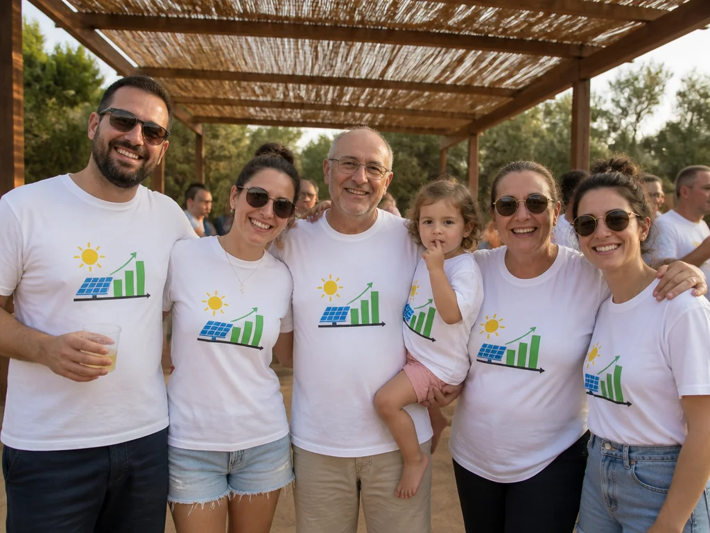 חולצה מודפסת בסדנת הדפסה, ממחיש חולצות ממותגות לראש השנה