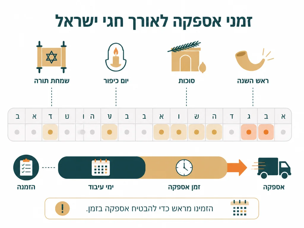 אינפוגרפיקה בעברית המסבירה חולצות לשבועות