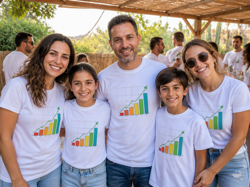 חולצה מודפסת בסדנת הדפסה, ממחיש חולצות לטו בשבט